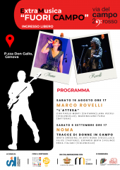 extra musica – fuori campo la canzone d'autore torna a risuonare in piazza don gallo!